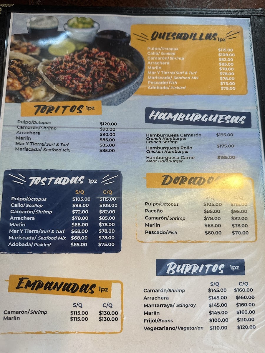 Claro Fish Jr. Menu - Image 1