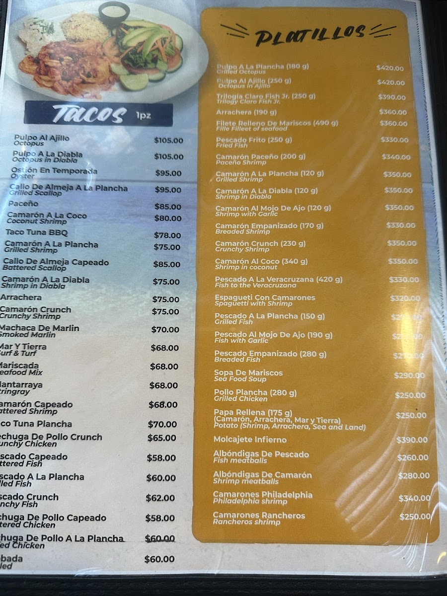 Claro Fish Jr. Menu - Image 4